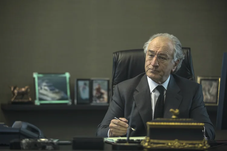 Robert De Niro faz Bernie Madoff no filme "O Mago das Mentiras" (HBO/Divulgação)