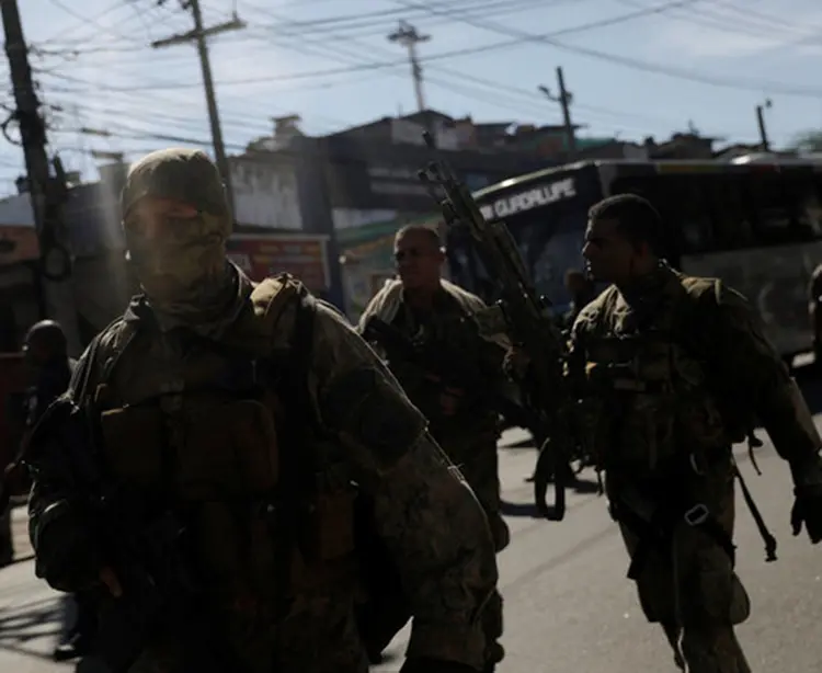 Rio de Janeiro: o estado enfrenta uma forte onda de violência neste ano (Ricardo Moraes/Reuters)