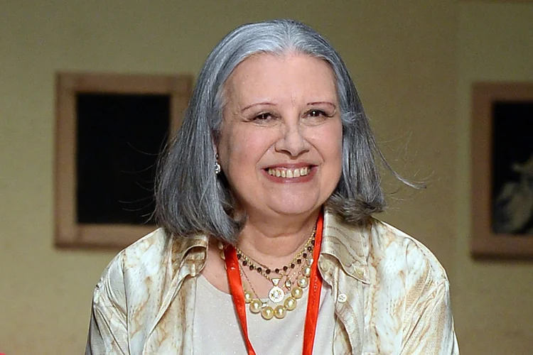 Laura Biagiotti: ela foi uma das primeiras estilistas a apresentar, há quase 30 anos, suas coleções na China (Stefania D'Alessandro/Getty Images)