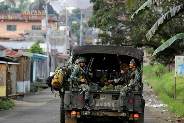 Filipinas: o período inicial, limitado a 60 dias pela Constituição, foi ampliado em julho (Erik De Castro/Reuters)