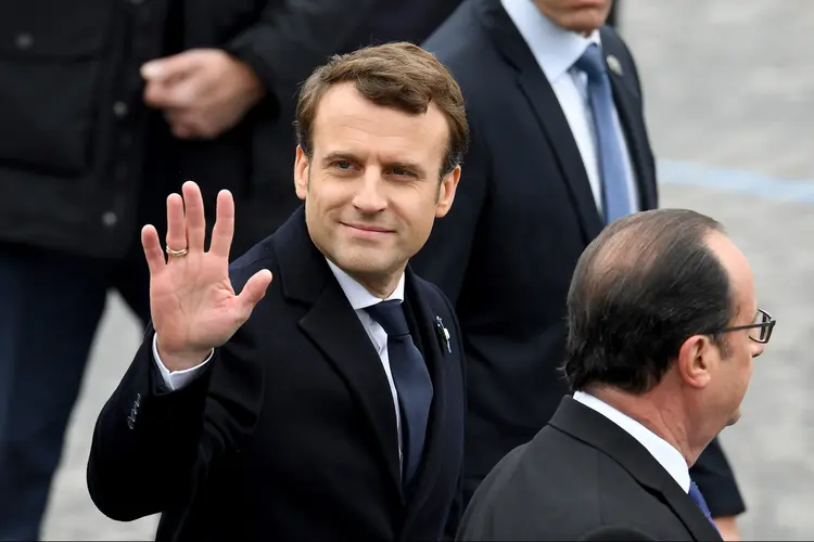 Emmanuel Macron: uma das prioridades do novo presidente é a escolha de um primeiro-ministro capaz de encarnar o espírito de união do país (Jeff J Mitchell/Getty Images)