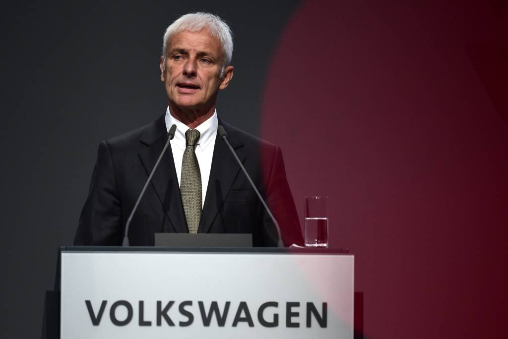 CEO da Volkswagen nega acusação de manipulação da Bolsa