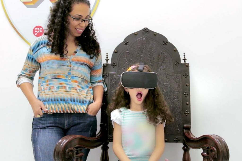 Filme em realidade virtual ajuda crianças na hora da vacina