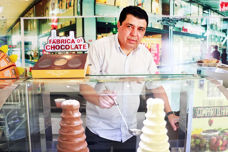 Ivan Macena, dono da Fábrica Di Chocolate:  (Foto)