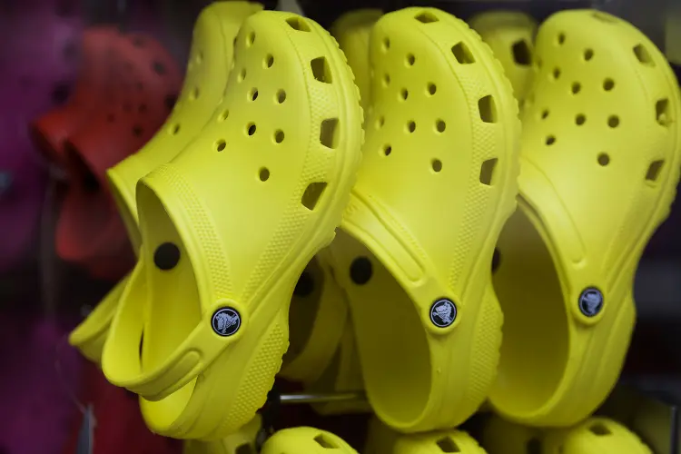 Crocs: lucro de mais de 7 milhões de dólares (Victor J. Blue/Bloomberg)