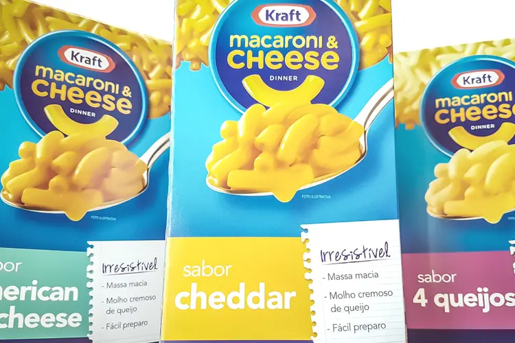 Mac&amp;Cheese: lançamento do famoso macarrão com queijo no Brasil (Kraft/Divulgação)