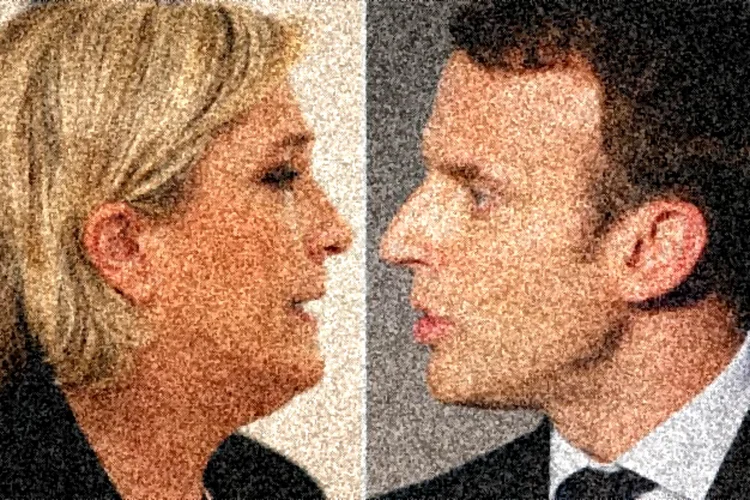 Marine Le Pen e Emmanuel Macron (Charles Platiau/Reuters)