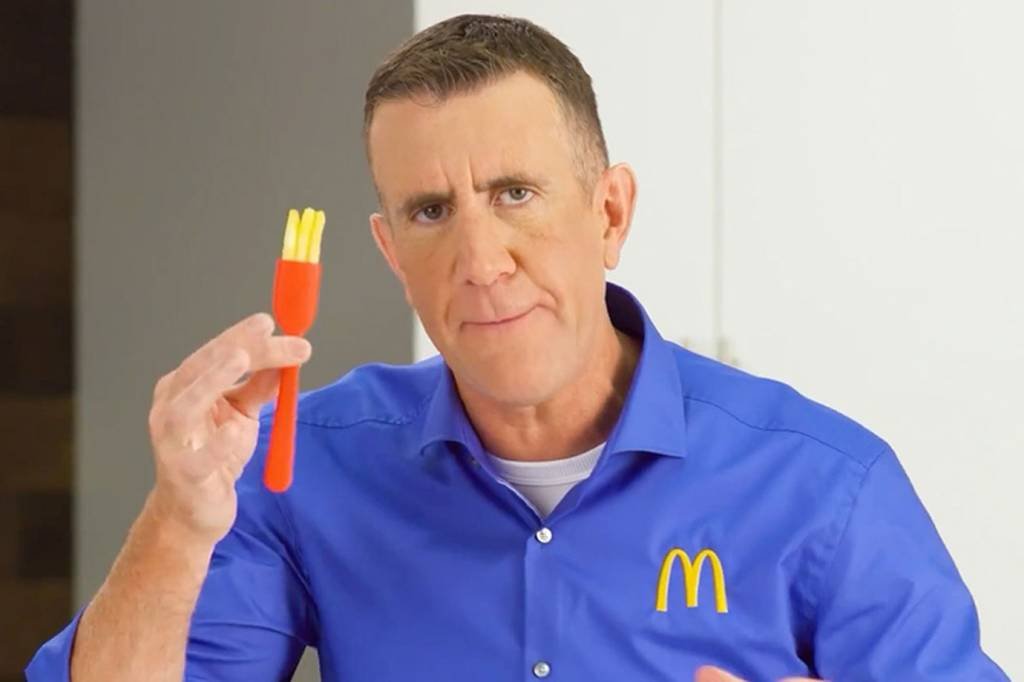 McDonald’s lança inusitado garfo feito de batatas fritas
