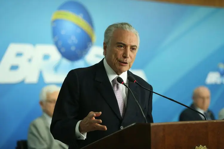 Michel Temer: o presidente afirmou que é preciso recorrer ao passado para buscar soluções dos problemas atuais (Agência Brasil/Agência Brasil)