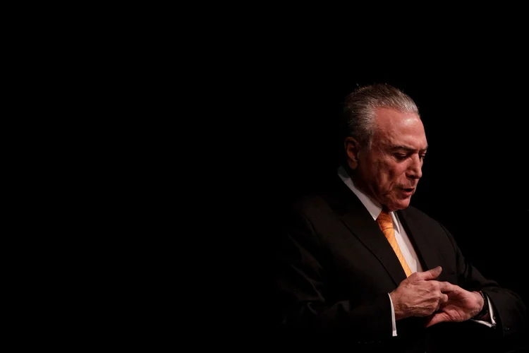 Michel Temer: "Se confirmada a veracidade dos áudios, acabou o governo Temer", disse Afonso Florence (PT-BA) (Ueslei Marcelino/REUTERS/Reuters)