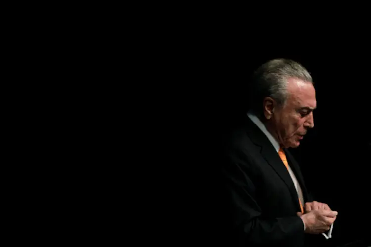 Michel Temer: o presidente não é obrigado a responder a nenhuma pergunta da PF (Ueslei Marcelino/Reuters/Reuters)