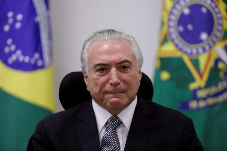 Michel Temer: o presidente teria dado aval para a compra de silêncio do ex-deputado federal Eduardo Cunha (PMDB-RJ) repercute fortemente entre petistas nas redes sociais (Ueslei Marcelino/REUTERS/Reuters)