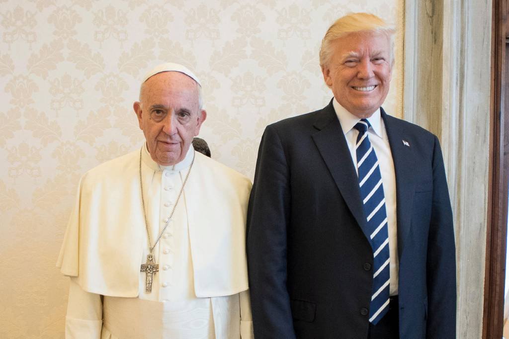 Encontro com papa Francisco foi "fantástico", diz Trump