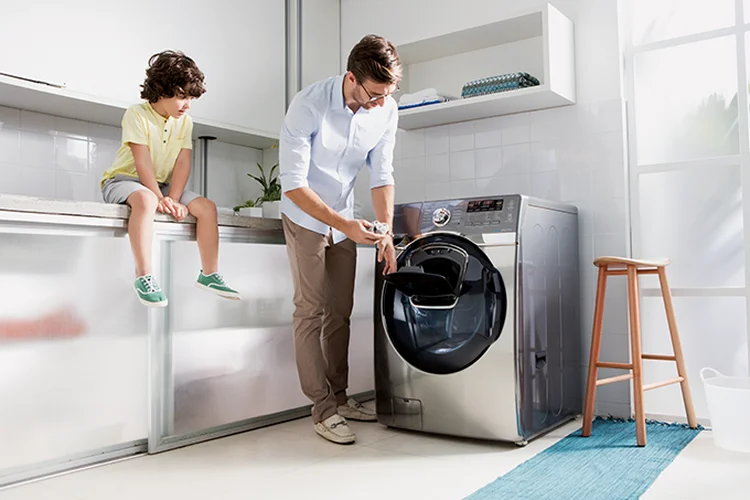 AddWash: lavadora tem motor com garantia de 10 anos pela fabricante (Samsung/Imagem Ilustrativa/Divulgação)