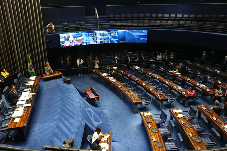 Senado: a Secretaria da CMO informou que adiou novamente a eleição "em virtude da falta de quórum para deliberação na Representação do Senado Federal" (Agência Brasil/Agência Brasil)