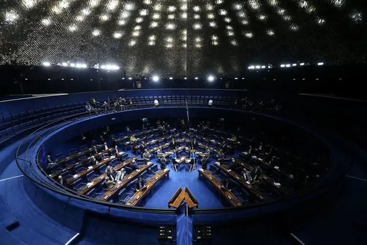 Senado: o passo seguinte é realizar a reunião de instalação, ainda sem convocação (Adriano Machado/REUTERS/Reuters)