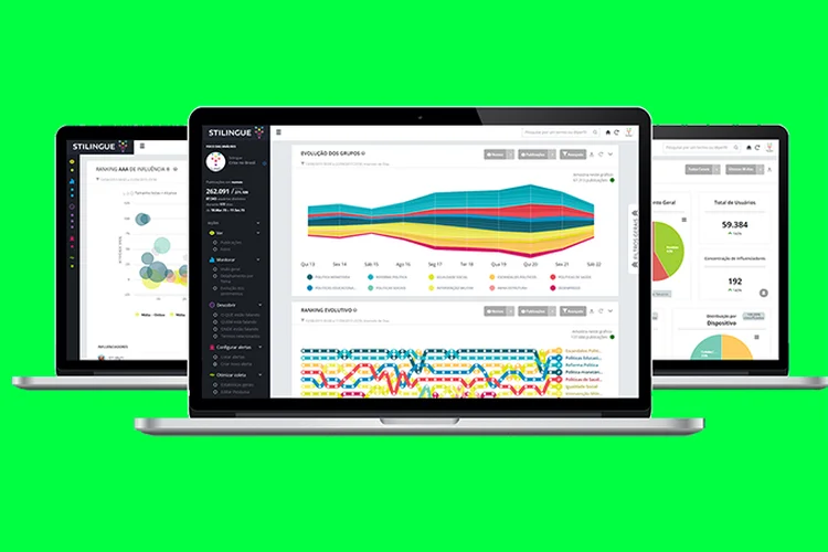 Stilingue: plataforma se propõe a analisar dados não estruturados da internet (Stilingue/Divulgação)