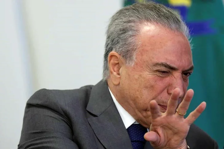 Michel Temer: o inquérito tramitará de forma separada (Ueslei Marcelino/Reuters)