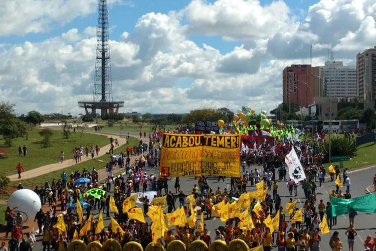 Brasília: o objetivo da revista é evitar que ingressem no local com objetos cortantes ou perfurantes (Gian Kojikovski/Exame Hoje)