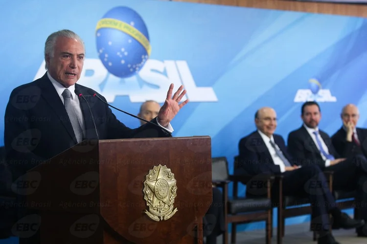 TEMER: nesta quinta-feira, o presidente afirmou não pensar em renúncia / Antonio Cruz/Agência Brasil