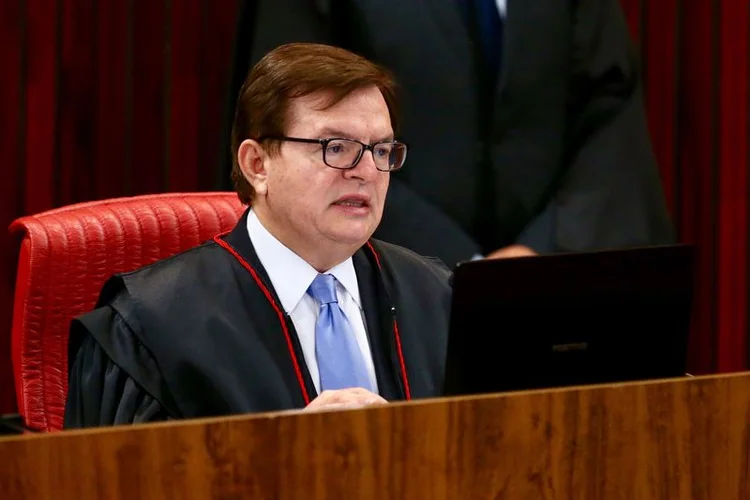 Herman Benjamin: o presidente da Casa, Gilmar Mendes, tentou interromper a divergência entre Herman e Tarcísio (Fabio Rodrigues Pozzebom/Agência Brasil/Agência Brasil)