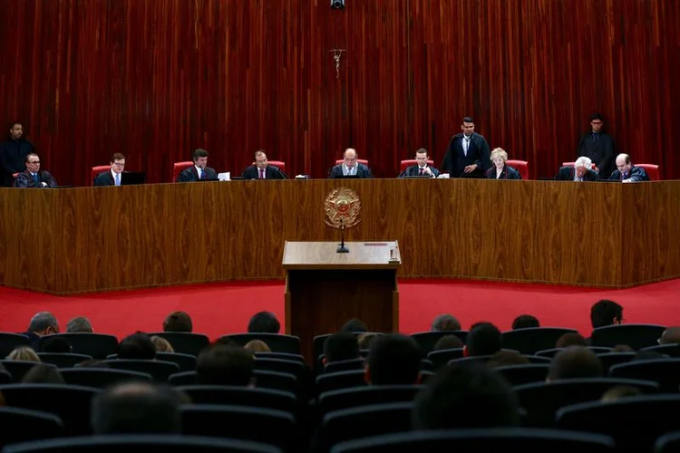 TSE: a tendência da corte é absolver Temer, que poderia ter o mandato cassado (Fabio Rodrigues Pozzebom/Agência Brasil/Agência Brasil)