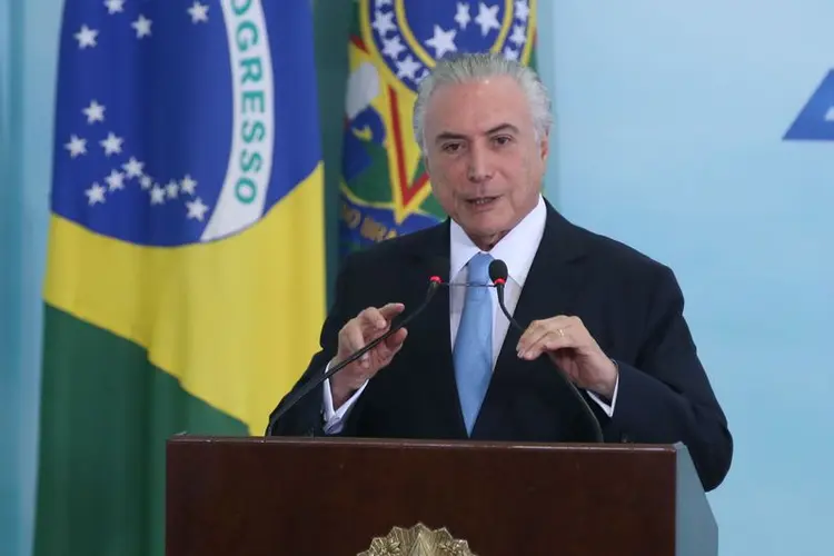 Michel Temer: a mulher, ainda não identificada, queria encontrar o presidente (Antônio Cruz/Agência Brasil/Agência Brasil)
