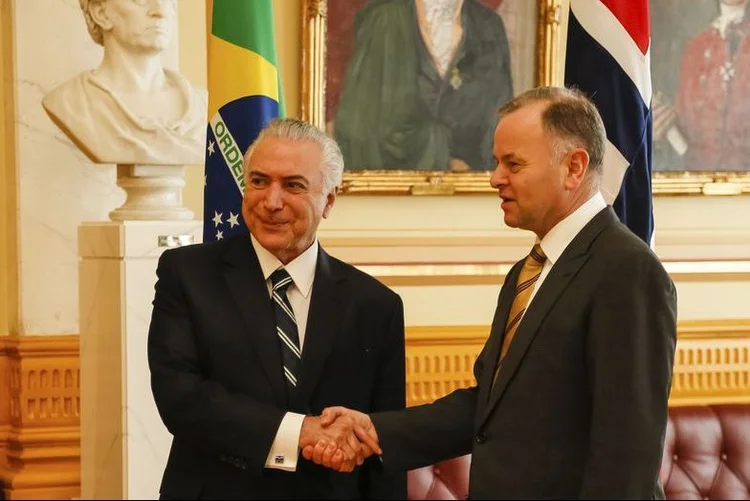 Michel Temer: mesmo sem uma hashtag, o termo Noruega foi parar nos trending topics da rede social (Beto Barata/PR/Agência Brasil)
