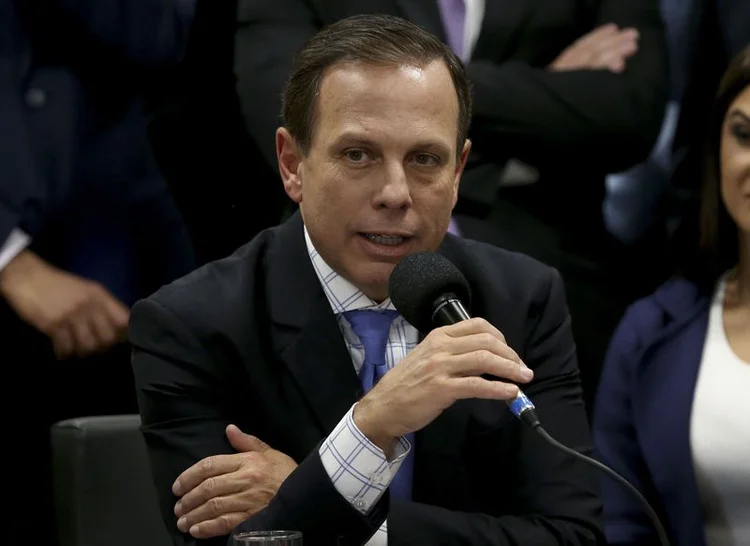 João Doria: o prefeito disse não ser contra a realização de prévias nacionais, mas defendeu também o uso de pesquisas (Wilson Dias/Agência Brasil/Agência Brasil)