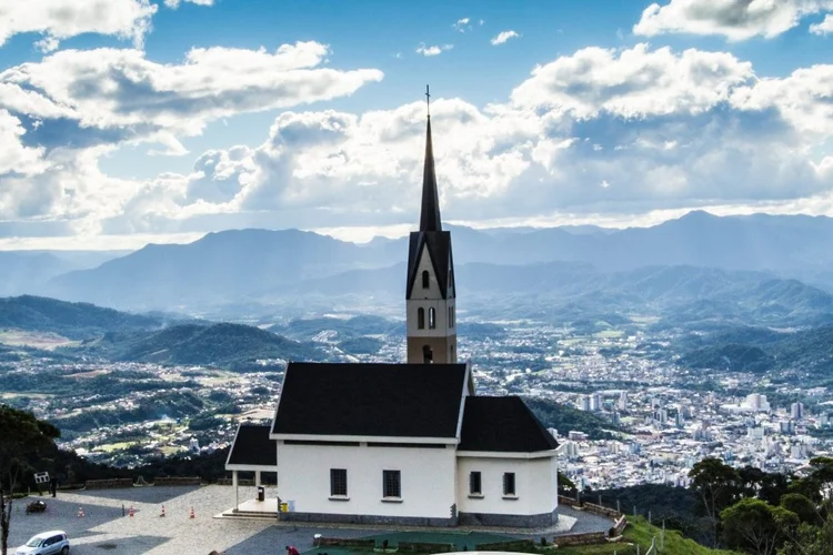 Vista de Jaraguá do Sul - Santa Catarina (Facebook/Prefeitura de Jaraguá do Sul/Divulgação)