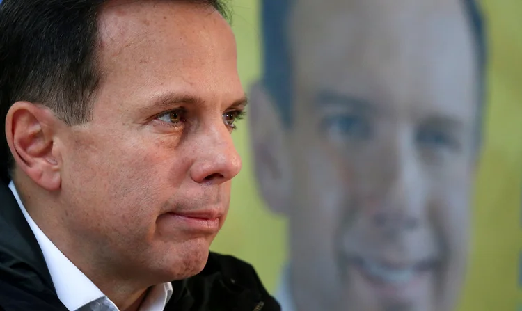 João Doria: "A recomendação da segurança da Prefeitura foi para a proteção daquele que, ocupando o cargo, tem a obrigação de tomar medidas duras - e eu tomei" (Rodrigo Paiva/Reuters)