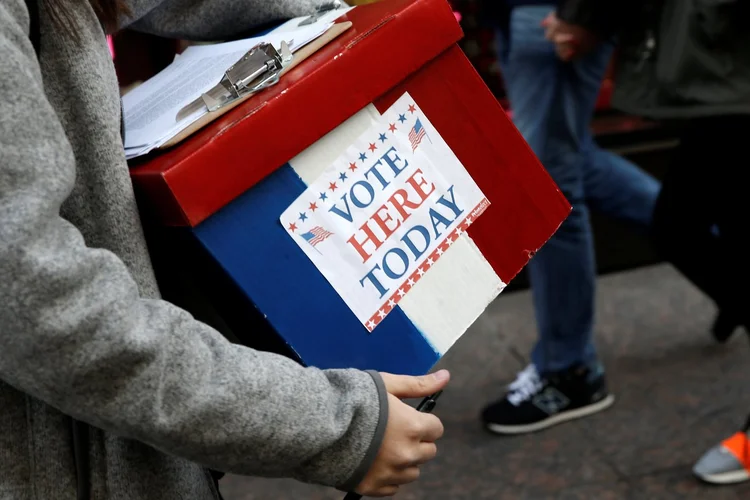 Eleições americanas: a falta de segurança foi logo reparada, indicou um comunicado (reprodução/Reuters)
