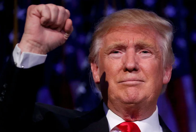 Donald Trump explicitou seu desdém pela mídia como candidato presidencial e como comandante-em-chefe, classificando-a como "a inimiga do povo americano" (Carlos Allegri/Reuters)