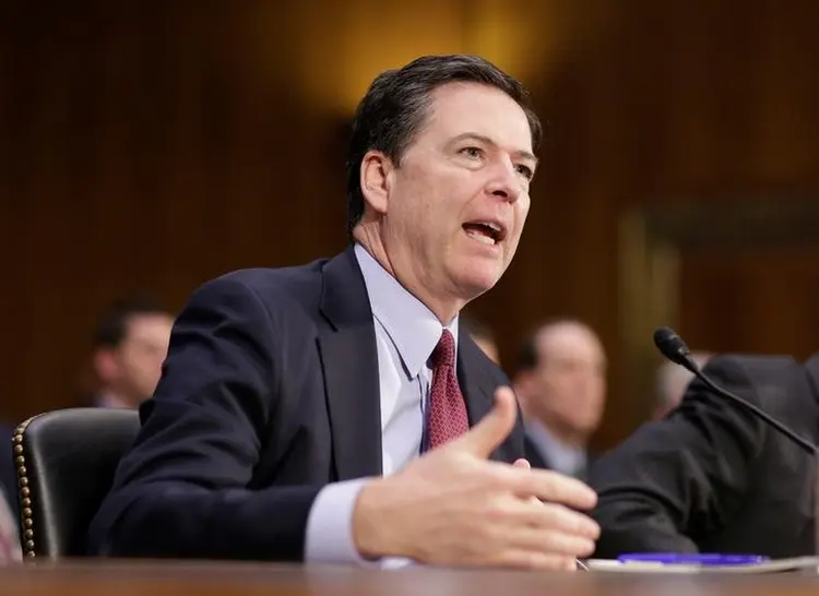 JAMES COMEY, DO FBI:  diretor será investigadp por divulgação precoce de processo contra Hillary Clinton / Joshua Roberts/Reuters