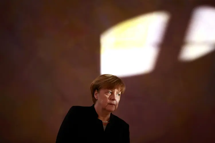 ANGELA MERKEL: chanceler alemã perde força nas pesquisas, apesar de bom resultado na economia / Axel Schmidt/Reuters