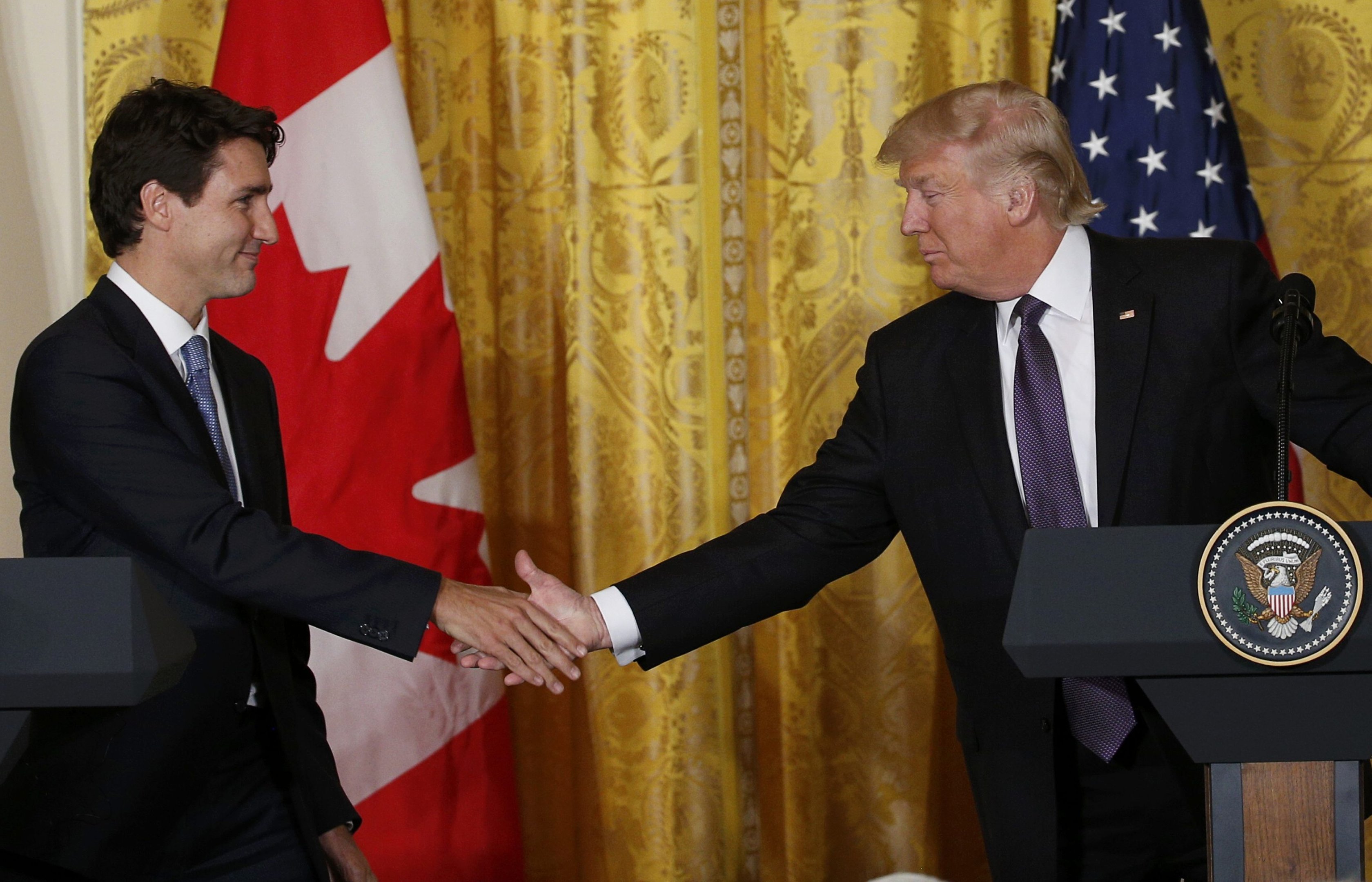 Trudeau e Trump; Tesla em Dubai&