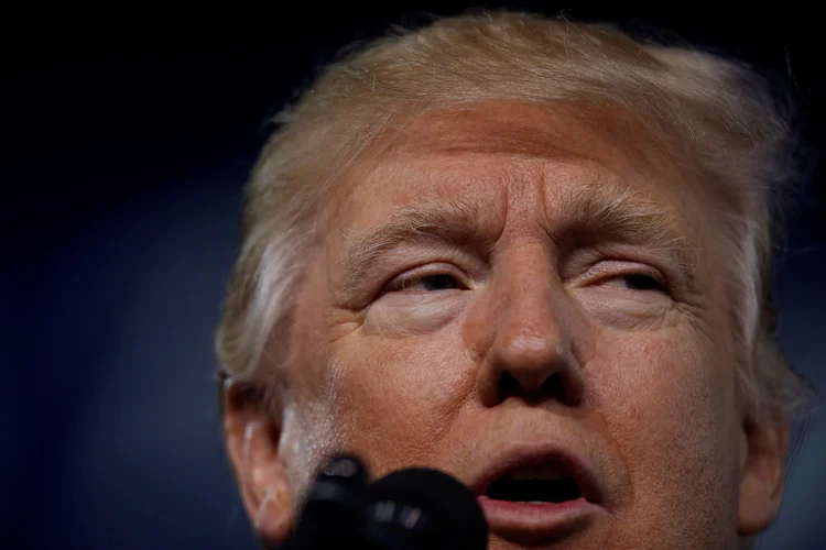 Donald Trump: o republicano tem se recusado a revelar suas declarações fiscais (Jonathan Ernst/Reuters/Reuters)