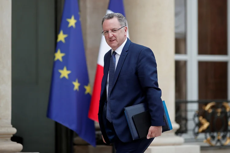 Richard Ferrand: ministro de Macron é investigado sobre a gestão de um grupo de seguro de saúde na região da Bretanha há seis anos (Benoit Tessier/Reuters)