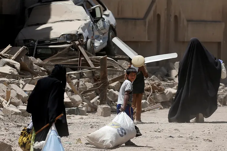 Mosul: hospitais e clínicas foram atacados, segundo a entidade (Alkis Konstantinidis/Reuters)