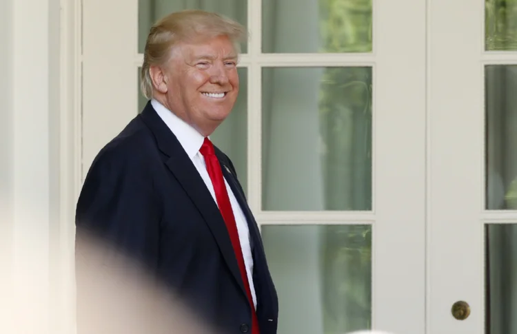 Donald Trump: ele anunciou a criação de um conselho que irá ajudar a diminuir a burocracia para os investimentos nos EUA (Kevin Lamarque/Reuters)