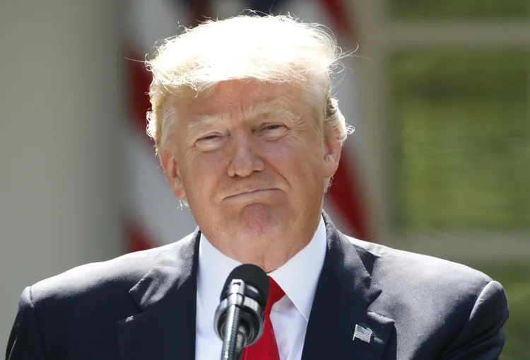 Presidente americano Donald Trump (Kevin Lamarque/Reuters)