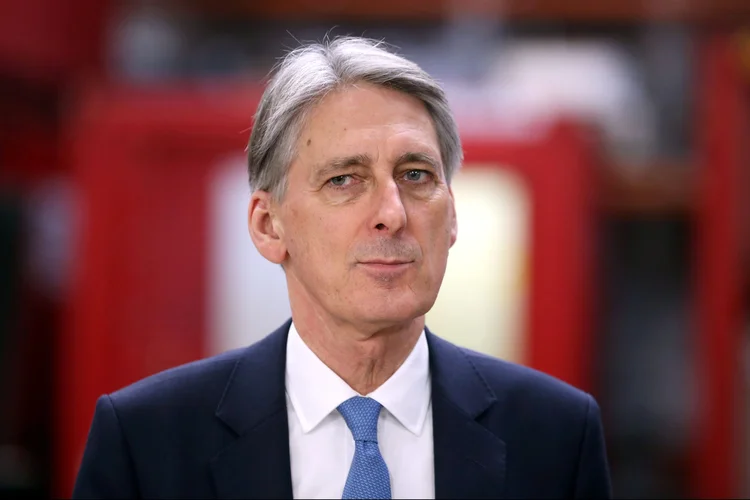 Philip Hammond: partidário da UE por pragmatismo econômico, ele pediu para que se pense "nos empregos primeiro" (Jane Barlow/Pool/Reuters)