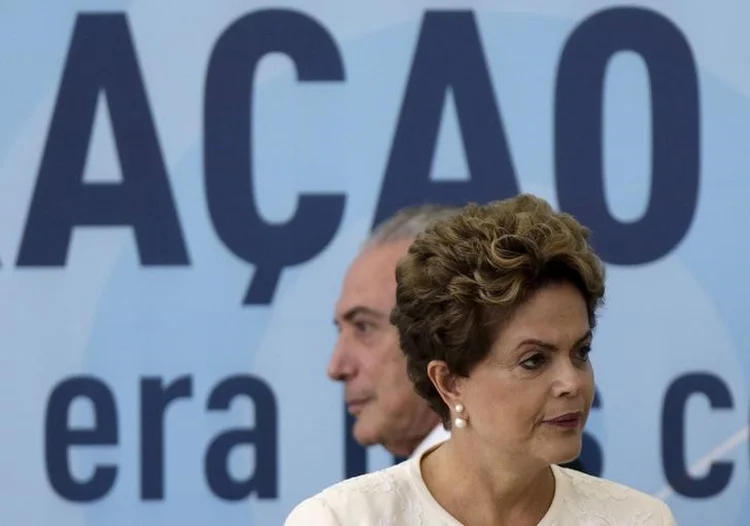 Chapa Dilma-Temer: os dois advogados do PSDB evitaram fazer acusações diretas contra Temer (REUTERS/Ueslei Marcelino/Reuters)