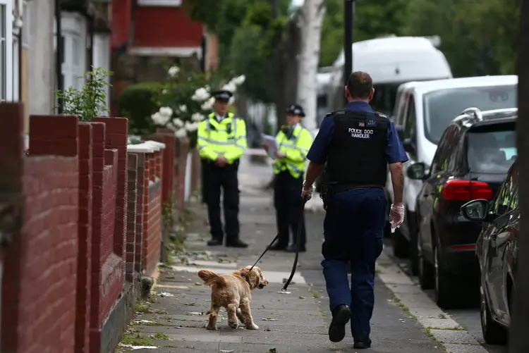 Ataque em Londres: a força policial irlandesa estava em contato direto com serviços de segurança britânicos (Neil Hall/Reuters)