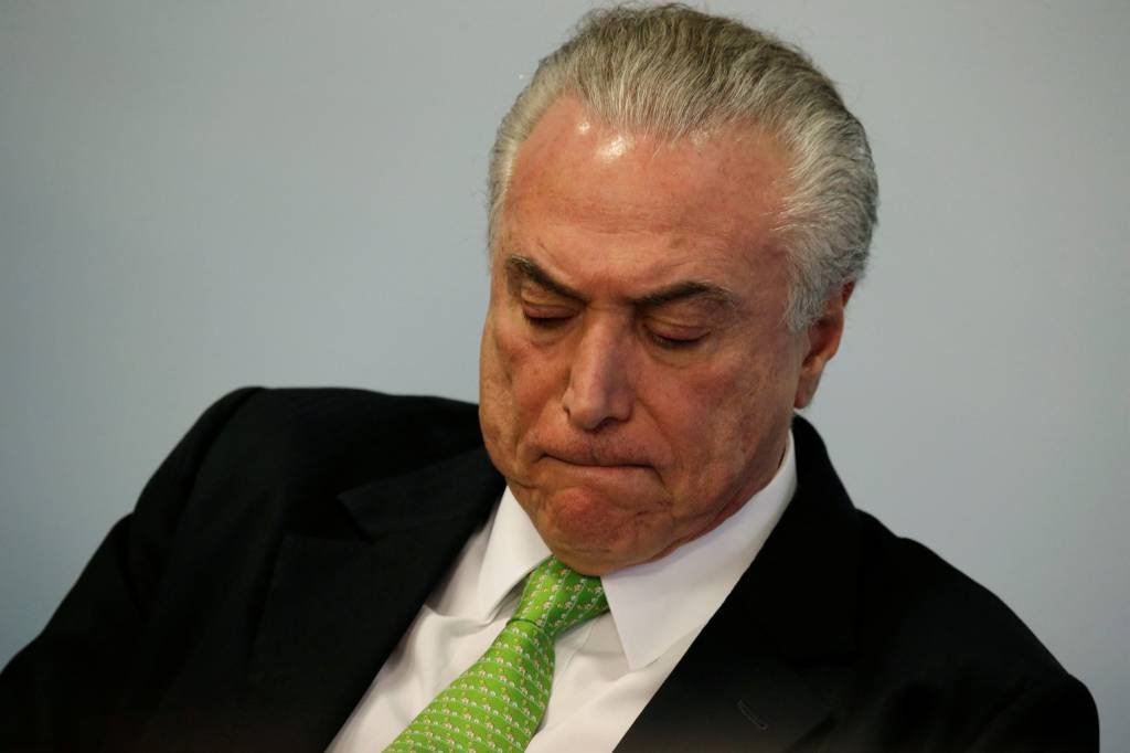 Michel Temer: "No Brasil, ninguém elege vice-presidente da República", disse o relator (Ueslei Marcelino/Reuters)