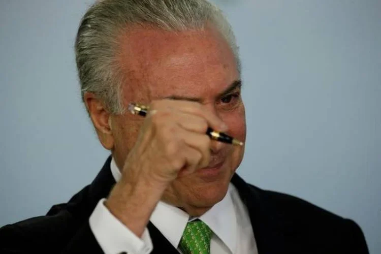 Michel Temer: o Planalto informou que Temer "responderá aos questionamentos pertinentes" (Ueslei Marcelino/Reuters)