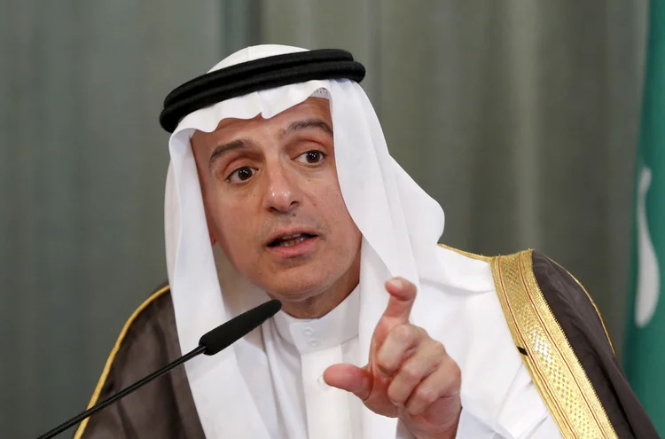 Adel al-Jubeir: "Os portos estão abertos, os aeroportos estão abertos" (Maxim Shemetov/Reuters)