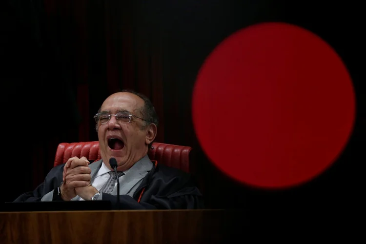Gilmar Mendes: o ministro é presidente do Tribunal Superior Eleitoral (REUTERS/Ueslei Marcelino/Reuters)