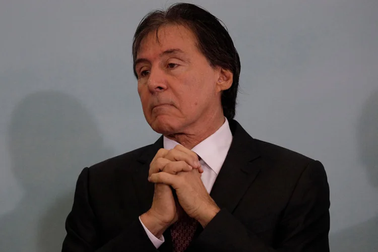 Eunício Oliveira: presidente do Congresso reagiu ao recado do presidente Michel Temer que nesta terça-feira (Ueslei Marcelino/Reuters)