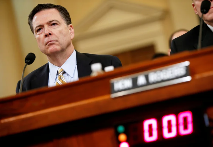 Ex-diretor do FBI James Comey (Joshua Roberts/Reuters)